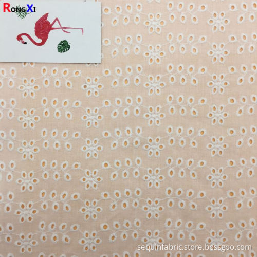 embroidery Plastic Cotton Pants Fabric